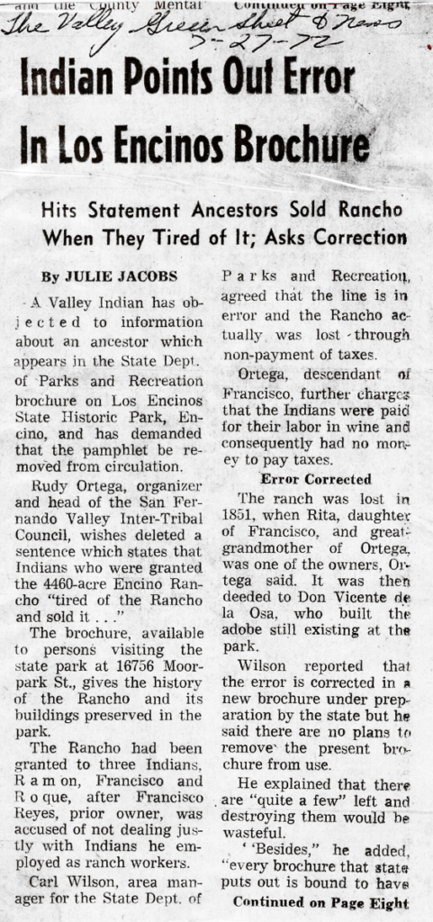 Encino_error 1972 FTBMI Valley news